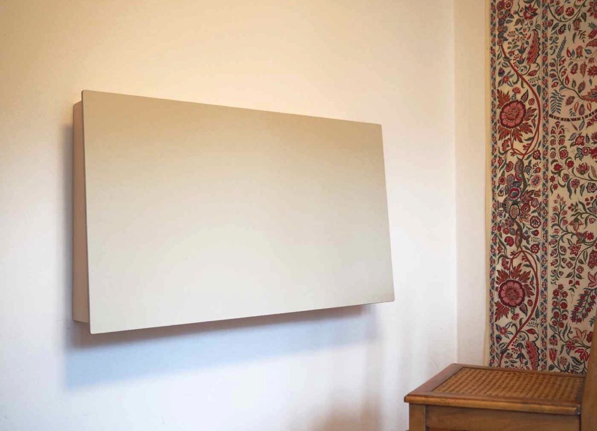 Home Office Arbeitsplatz, geschlossen