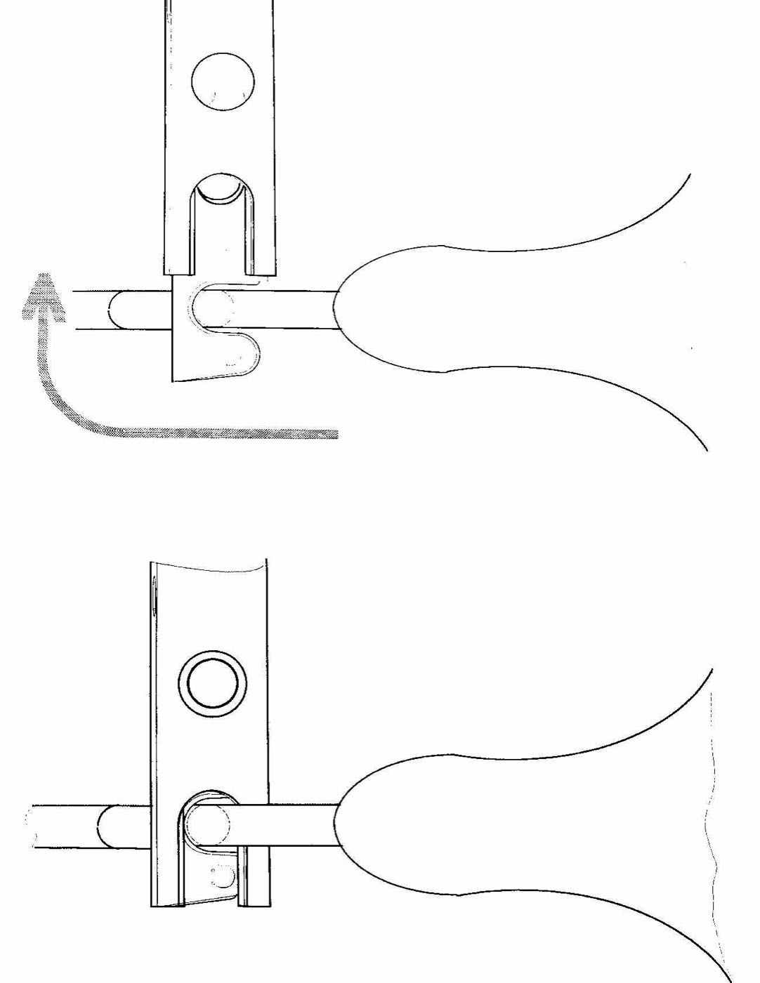 Schemaskizze, Halterung